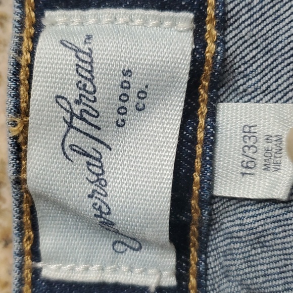 UNIVERSAL THREAD SIZE 16/33 R HIGH RISE BOOTCUT JEANS - Picture 6 of 10